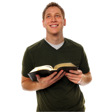 Churches - young man in t-shirt